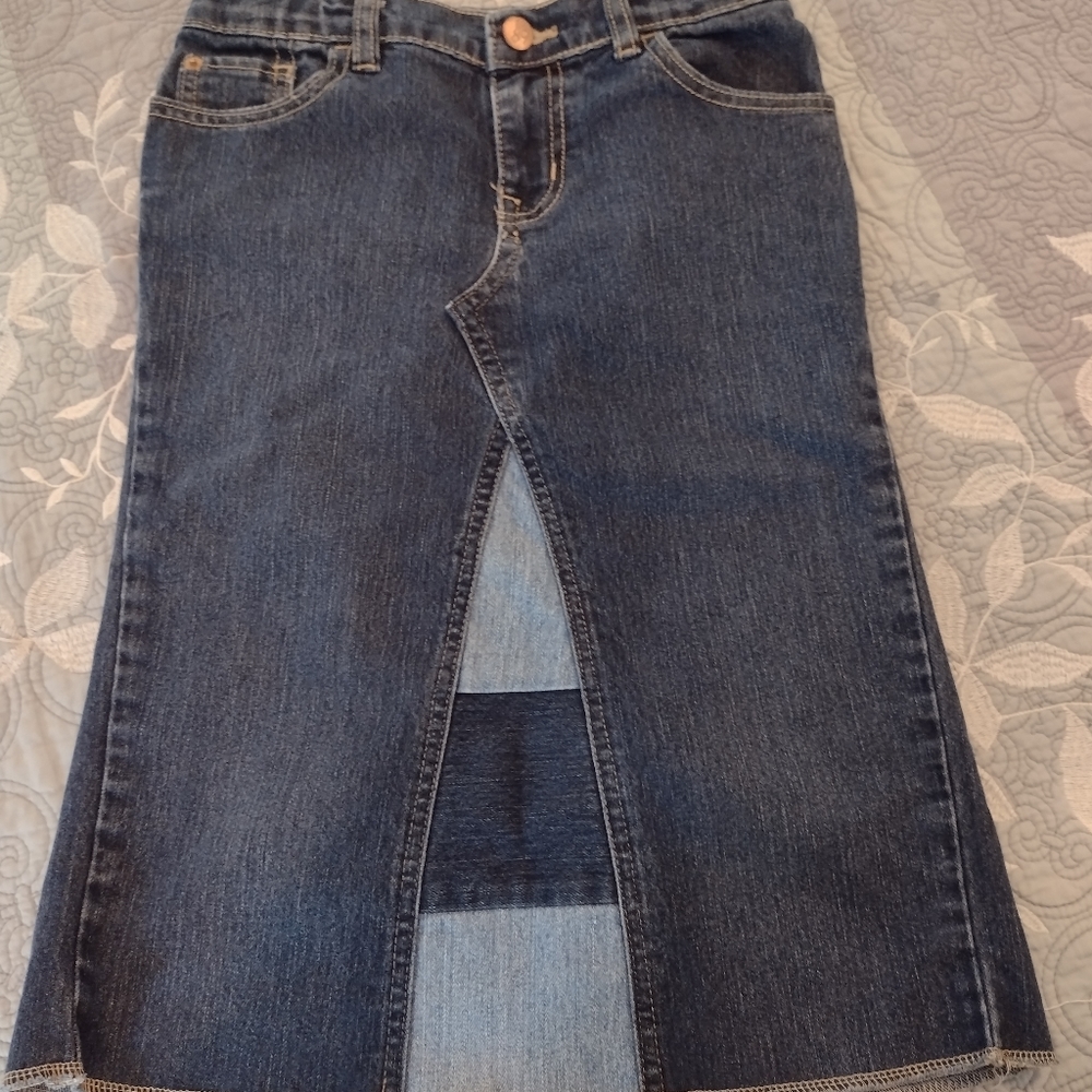 Girls denim skirt